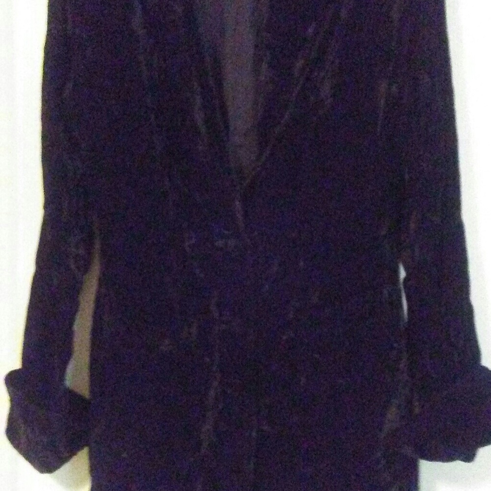 Lip Service vintage crushed velvet blazer